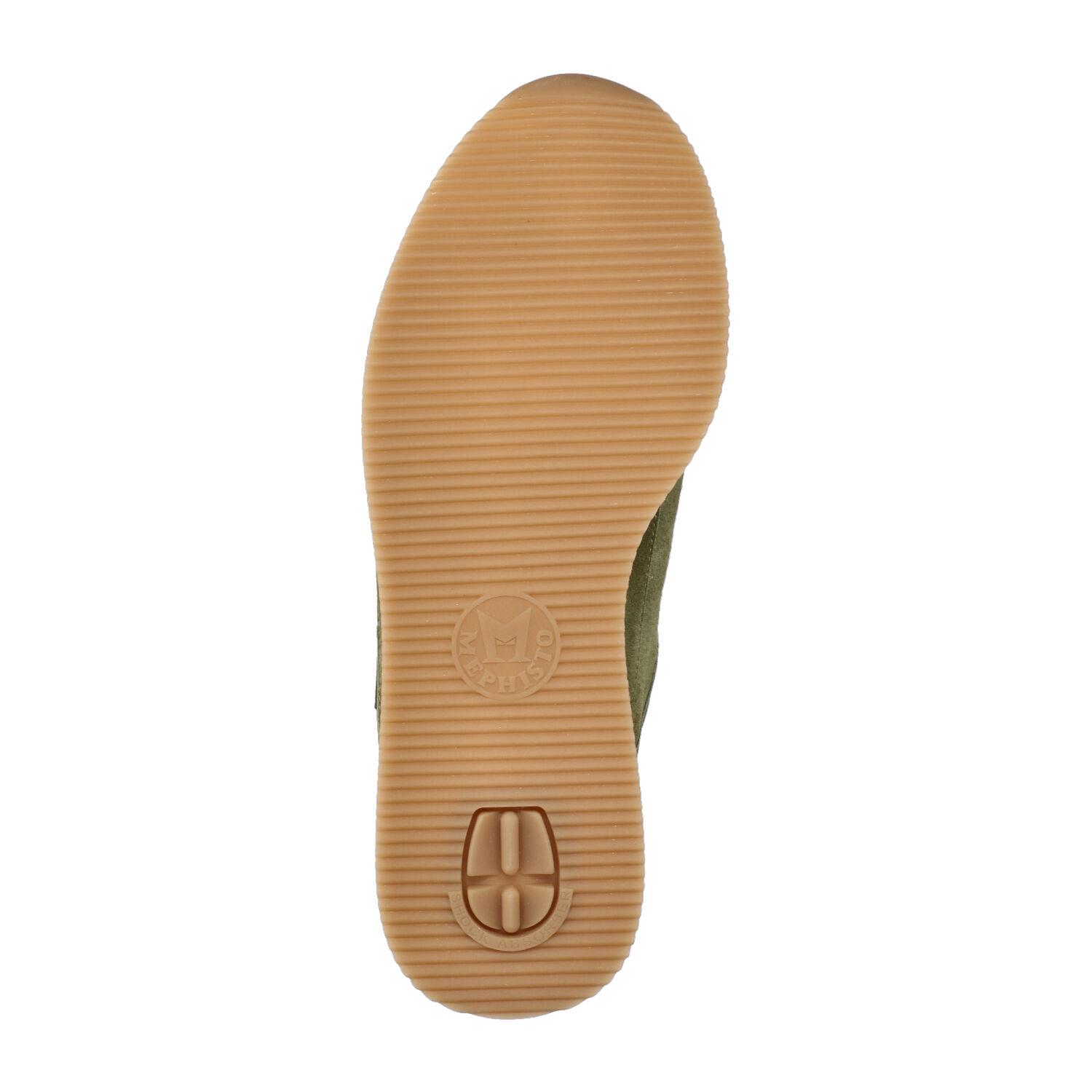 lacets femme modèle Leenie kaki - Mephisto